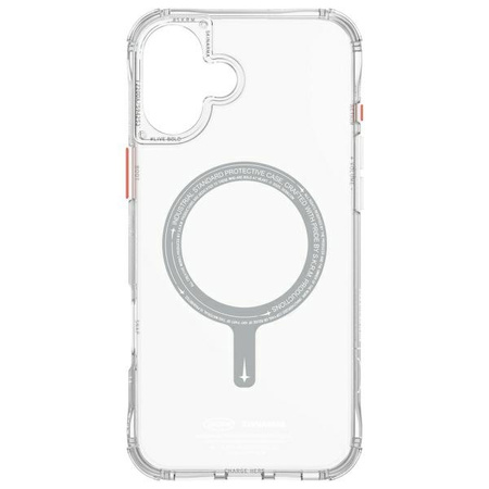 Skinarma etui Saido iPhone 16 6.1 Magnetic Charging przezroczysty/clear