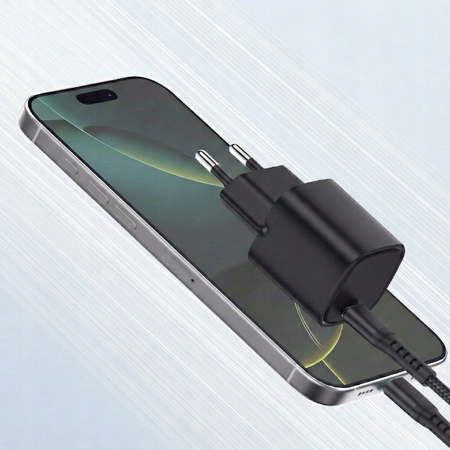 MCDODO SZYBKA ŁADOWARKA SIECIOWA ZASILACZ USB TYP C 30W + KABEL USB-C 1M
