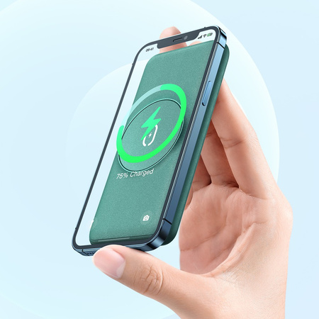 Acumulator extern Mcdodo, 20000mAh, PD 3.0, pentru iPhone, încãrcare magneticã, verde