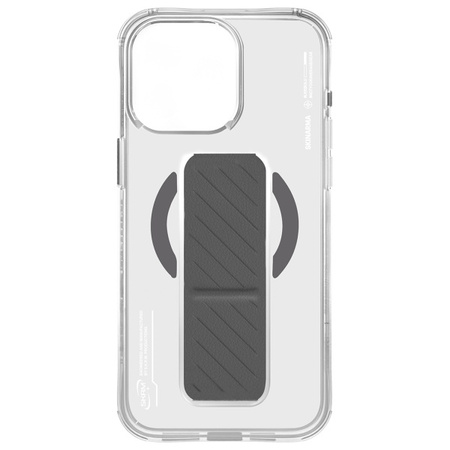 Skinarma etui Axon iPhone 16 Pro Max     6.9 Magnetic Charging + Grip Stand titanium