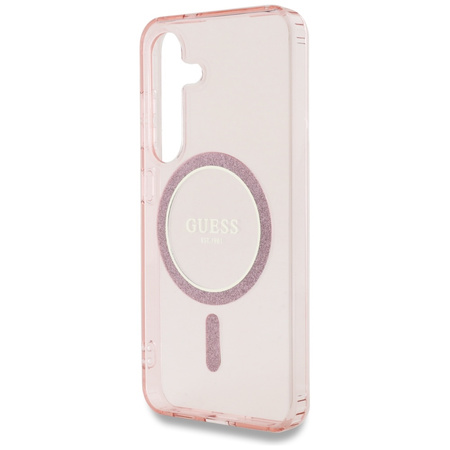 GUESS ETUI CIRCLE CLASSIC LOGO DO SAMSUNG GALAXY S25 DO MAGSAFE Z LOGO