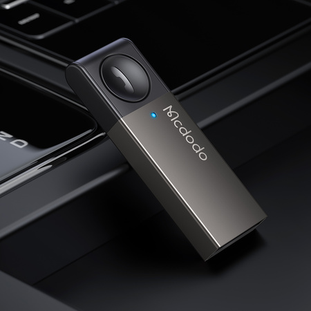 MCDODO ADAPTER TRANSMITER BLUETOOTH DO USB ODBIORNIK ANDROID AUTO CARPLAY