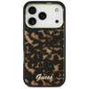 Etui Guess IML Script Metal MagSafe do   iPhone 17 Pro Max tortoise
