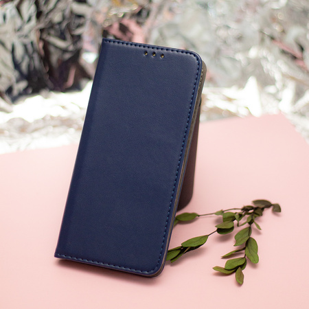 Etui Smart Magnetic do Oppo A6 4G / A6 5G / A6X 4G / A6X 5G / A6S 4G / A6S 5G Global granatowe