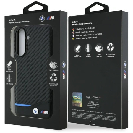 BMW ETUI M CARBON DO SAMSUNG GALAXY A56 TRWAŁE OCHRONA I NOWOCZESNY