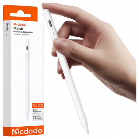 MCDODO RYSIK DO TABLETA TELEFONU UNIWERSALNY PENCIL DO APPLE IPAD ANDROID