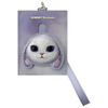 Nimmy Zestaw 3w1 torebka na telefon +    portfel + etui na lokalizator fioletowy/purple Big Eyed Pet 2.0 Rabbit