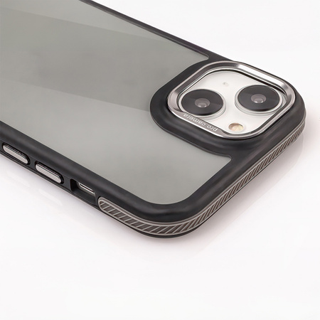 Nakładka Crystal Black do Samsung Galaxy M15 5G szara