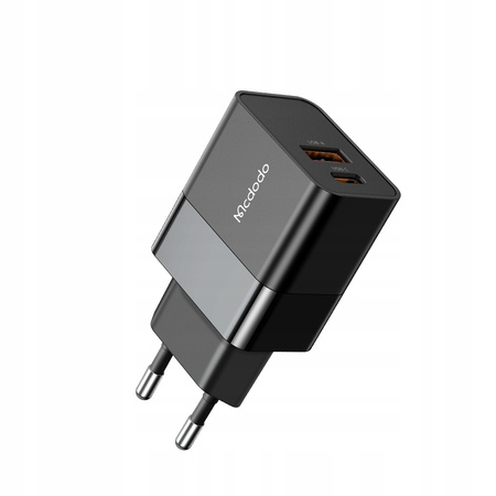 Ładowarka do telefonu Mcdodo, Szybka,  USB, USB-C, 20W, do Iphone, uniwersalna, czarna