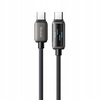 MCDODO KABEL USB-C SZYBKIE ŁADOWANIE DO SAMSUNG APPLE USB TYP C 100W 1M LED