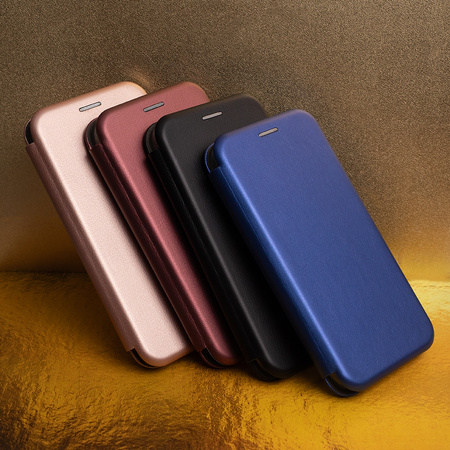 Etui Smart Diva do Xiaomi Redmi 13 4G / 13 5G burgundowe