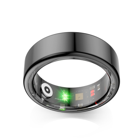 Maxlife smart ring MXSR-100 czarny rozmiar 8