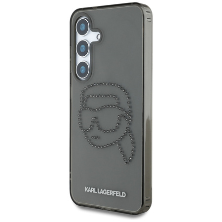 KARL LAGERFELD POKROWIEC KARL HEAD LOGO Z CYRKONIAMI DO SAMSUNG GALAXY S25