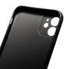 Etui Matt iPhone 16e Czarny DUŻE WYCIĘCIE NA APARAT