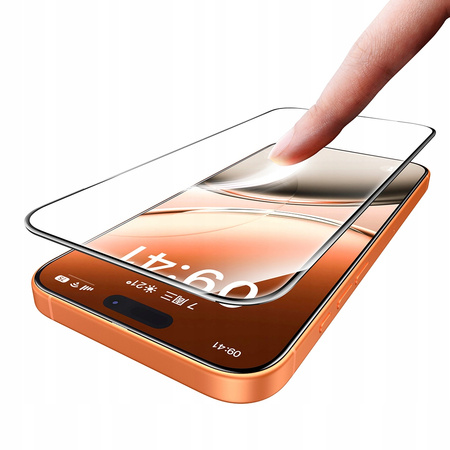 MCDODO SZKŁO HARTOWANE AUTOFIT MOCNA SZYBKA DO ETUI DO APPLE IPHONE 17