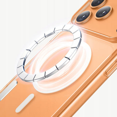 MCDODO ETUI MAGNETYCZNE CLEAR CASE WZMOCNIONE DO MAGSAFE IPHONE 17 PRO MAX
