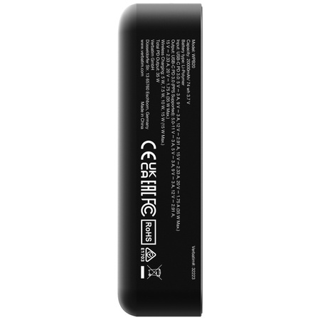 Powerbank Verbatim Charge n Go Essentials 20000mAh Magnetic Wireless czarny 32223