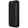KARL LAGERFELD CASE POKROWIEC 3D DO IPHONE 16 PRO RUBBER ELONGATED GLITTER