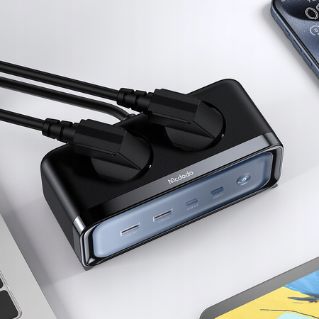 MCDODO ŁADOWARKA SIECIOWA LISTWA ZASILAJĄCA GAN 2xUSB 2xUSB-C 2xAC 70W