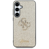 GUESS POKROWIEC FIXED GLITTER 4G METAL LOGO DO SAMSUNG GALAXY S25 TPU ETUI
