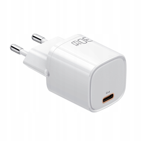 MCDODO SZYBKA ŁADOWARKA SIECIOWA ZASILACZ USB TYP C 30W + KABEL USB-C 1M