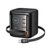 MCDODO SZYBKA ŁADOWARKA Z WBUDOWANYM KABLEM ZASILACZ 4X USB-C USB-A 100W
