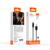 MCDODO KABEL USB-A LIGHTNING SZYBKIE ŁADOWANIE PD 12W 1M LED CZARNY