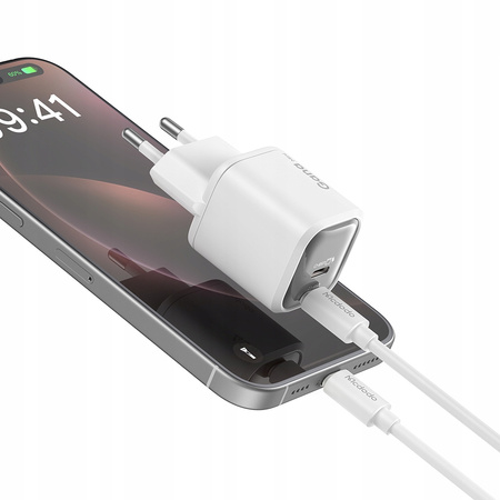 Încãrcãtor rapid de telefon MCDODO, sursã de alimentare cu 2 porturi USB-C PD GAN 45W