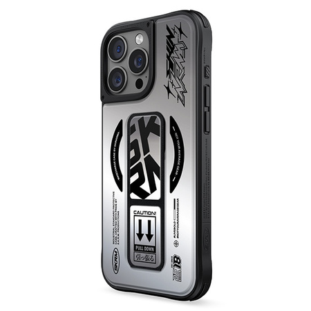 Skinarma etui Kira Kobai iPhone 16 Pro 6.3 Magnetic Charging Grip Stand chrome