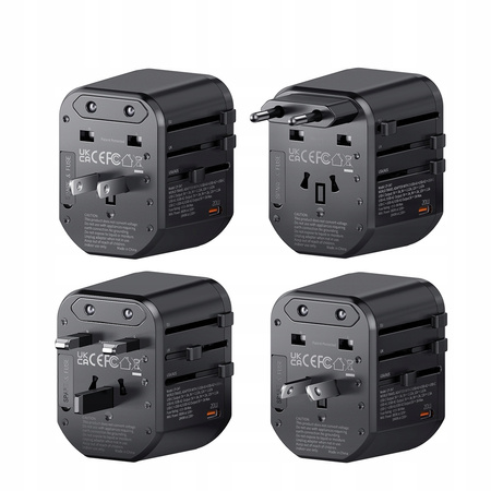 Mcdodo Reise-Ladeadapter USB 20W EU US UK