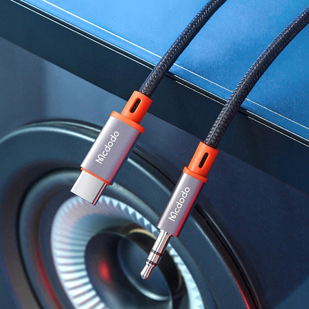 MCDODO KABEL USB C AUX ADAPTER PRZEJŚCIÓWKA MINI JACK 3,5 DO SAMSUNG DAC 1M