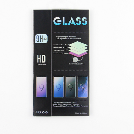 Szkło hartowane 5D do Oppo Reno 12 5G (Global) czarna ramka