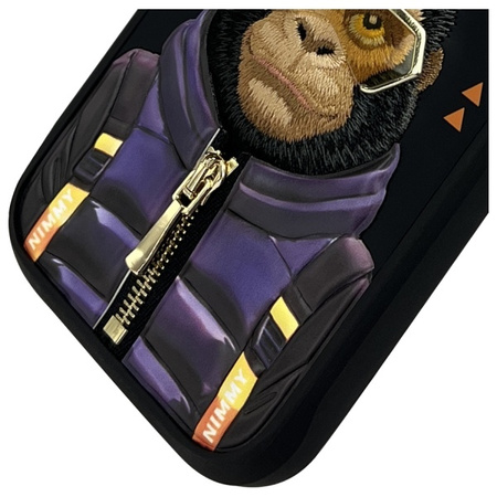 NIMMY ETUI COOL&CUTE 2.0 MONKEY DO IPHONE 16 PRO 6.3 WYSOKA OCHRONA I STYL