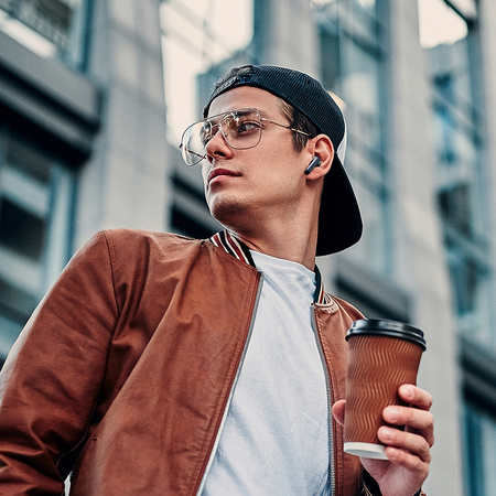 MCDODO Kabellose In-Ear-Kopfhörer mit Bluetooth, ENC und ANC-Geräuschunterdrückung