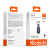 MCDODO MINI LOKALIZATOR GPS DO AUTA KLUCZY ROWERU DO APPLE FIND MY CZARNY