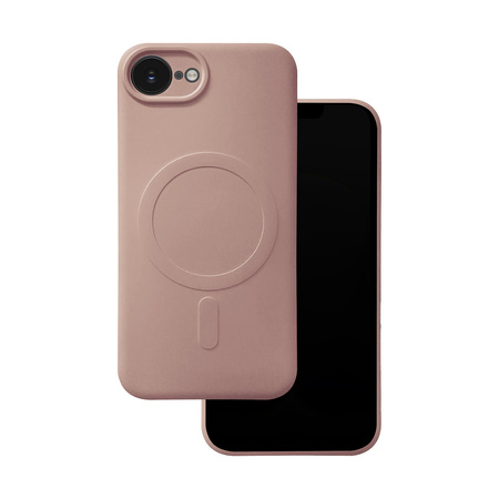 Nakładka Simple Color Mag do iPhone 16e / 17e różowa