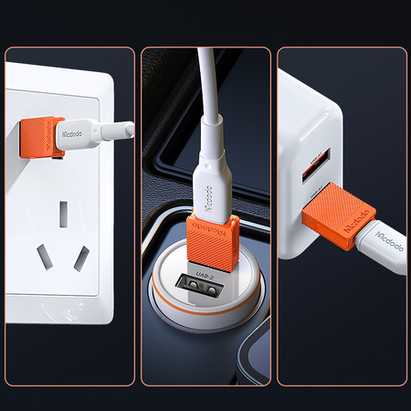 MCDODO ADAPTER PRZEJŚCIÓWKA USB-A 3.0 DO USB-C NA USB TYP C 3A 5GBPS OTG