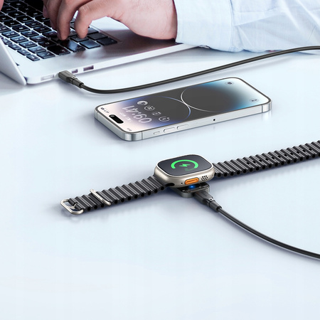 Mcdodo inductive charger, for Apple Watch 5 6 7 8, black