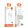 MCDODO KABEL USB-C USB-C SZYBKIE ŁADOWANIE USB TYP C 240W 1M LED BIAŁY