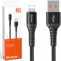 Mcdodo Kabel do iPhone, szybki, krótki, QC 4.0, 20cm