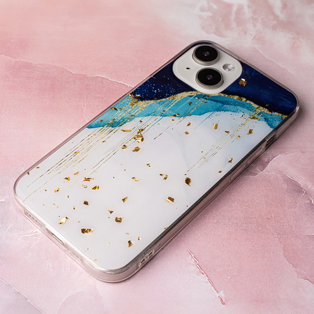 Nakładka Gold Glam do iPhone 13 Pro 6,1" iceberg