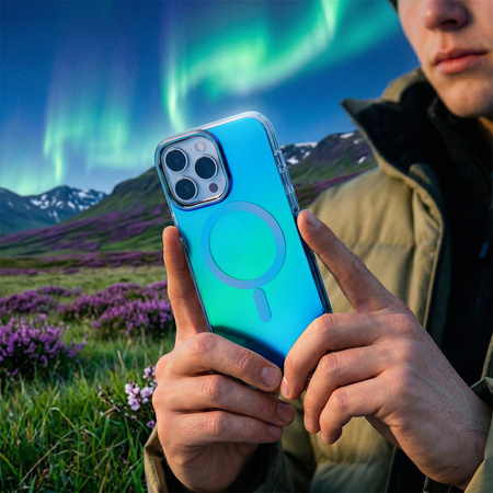 Nakładka Tecto Shield Aurora do iPhone 11 niebieska