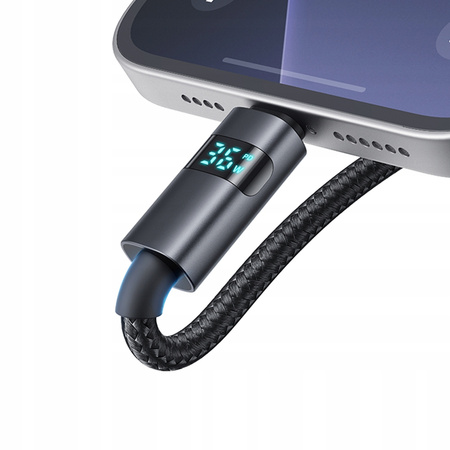 MCDODO KABEL Z WYŚWIETLACZEM USB-C LIGHTNING 36W 1M DO IPHONE X 11 12 13 14