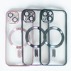 Nakładka Color Chrome Mag do iPhone 16e / 17e różowo-złota