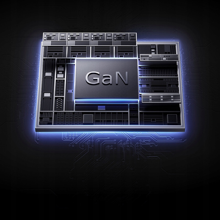 Încãrcãtor rapid de telefon MCDODO, sursã de alimentare cu 2 porturi USB-C PD GAN 45W