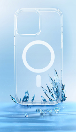 Etui do telefonu McDodo przezroczyste magnetyczne do iPhone  13 PRO