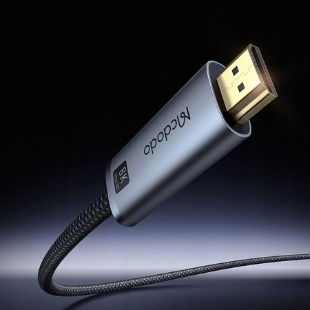 MCDODO KABEL USB-C HDMI PRZEJŚCIÓWKA ADAPTER HUB USB TYP C DO HDMI 8K 2M