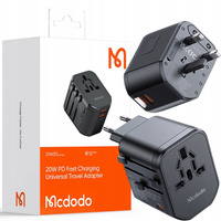 Adaptor încãrcãtor de cãlãtorie Mcdodo USB 20W UE SUA Marea Britanie