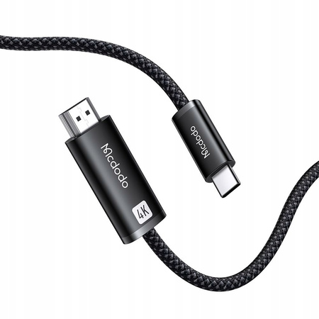 MCDODO KABEL USB-C HDMI PRZEJŚCIÓWKA ADAPTER HUB USB TYP C DO HDMI 4K 2M