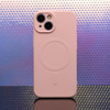 Nakładka Simple Color Mag do iPhone 16e / 17e różowa